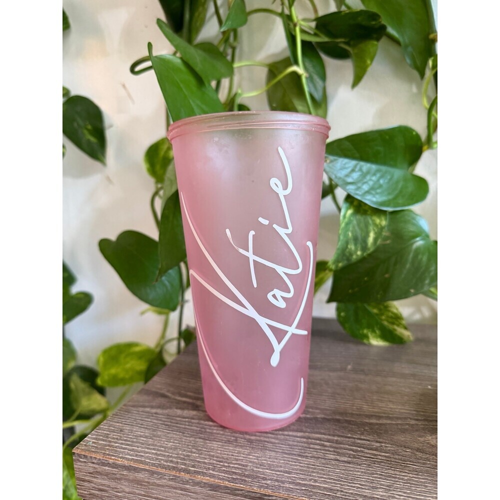 KATIE pink Tumbler cup